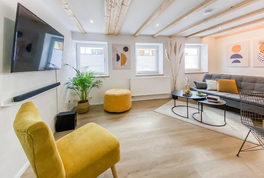 Stylisches Apartment Mit Terrasse In Der Altstadt Von Donauwörth 외부 사진